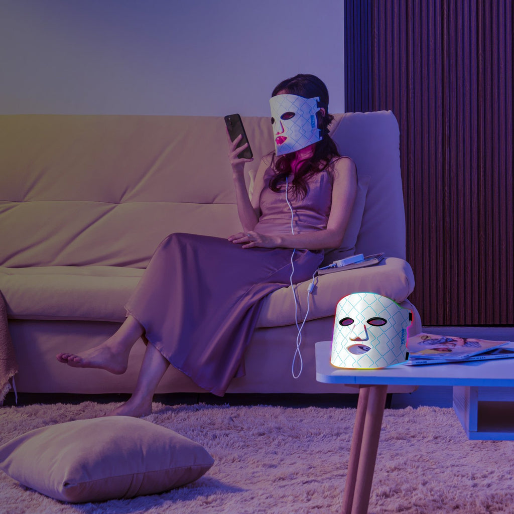 Glow Up Fast with the VEVOR 7-Color LED Mask