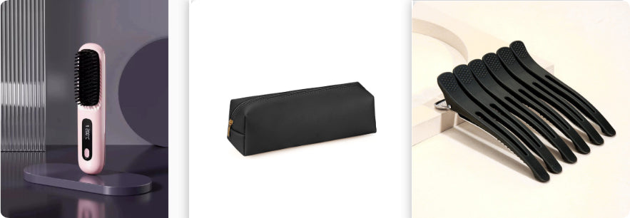 2 In 1 Straight Hair Comb Hair